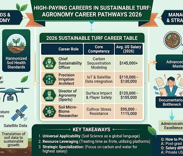 The Agronomy Career Pivot: Navigating High-Paying Roles in Sustainable Turf
